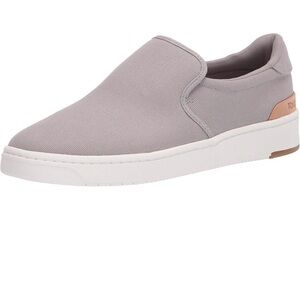 TOMS Women's Gray Canvas Loafers